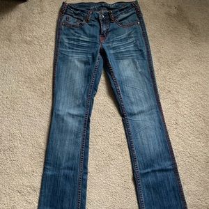 Cowgirl Tuff Co. Women’s Jeans W 27 L 36 Red Rocks